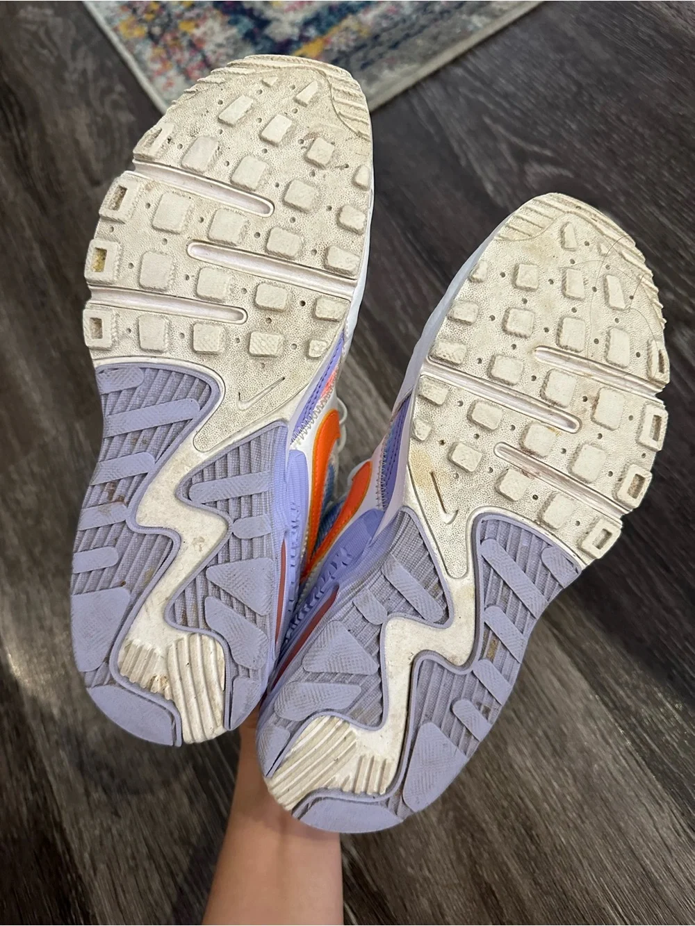 Nike Air Max Excee Purple Pulse Tie Dye Multicolor Sneakers Size 6.5